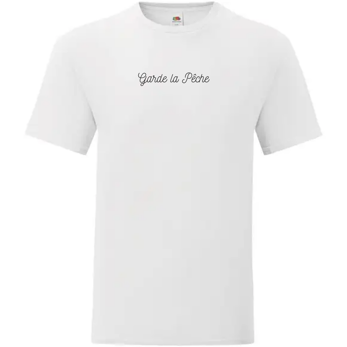 Tee-shirt "Garde la Pêche" BLANC